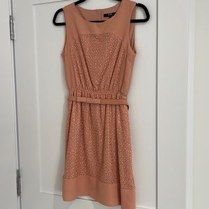 BCBG peach Dress